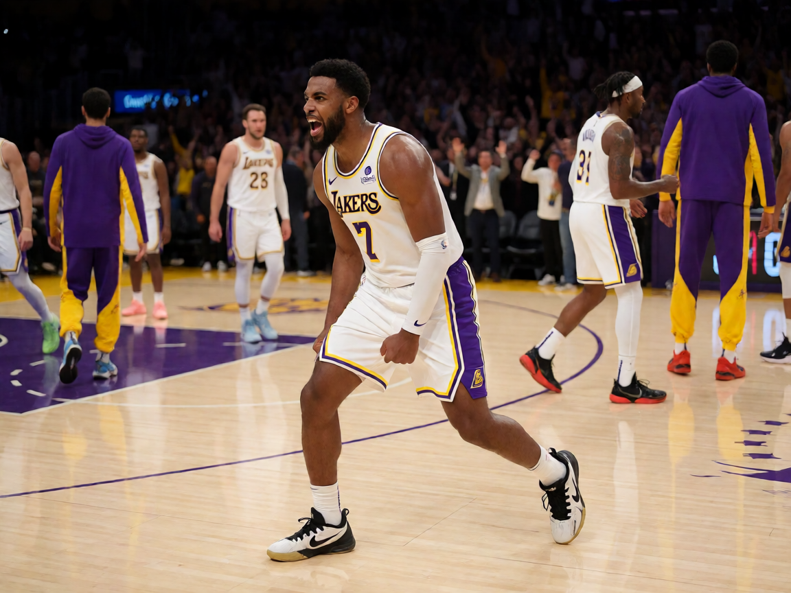 NBA季后赛激烈对抗比赛现场